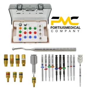 Dental Implant Fixture Fractured Screw Removal Kit Remover Drill Driver GuideKit